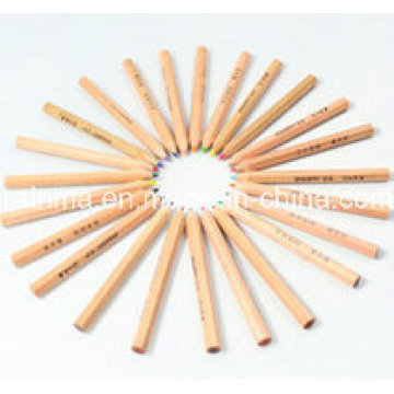 Wooden Nature Color Pencil for Office Supply